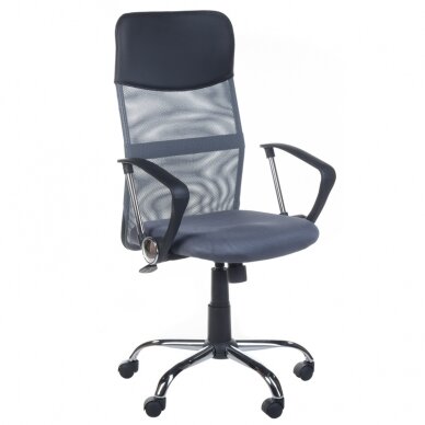 Reception, office chair CorpoComfort BX-7773, dark gray color Reception, office chair CorpoComfort BX-7773, dark gray color