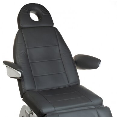 Профессиональная электрическая кресло-кровать для косметологов Bologna BG-228, 3 мотора, серого цвета 1