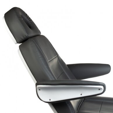 Профессиональная электрическая кресло-кровать для косметологов Bologna BG-228, 3 мотора, серого цвета 5