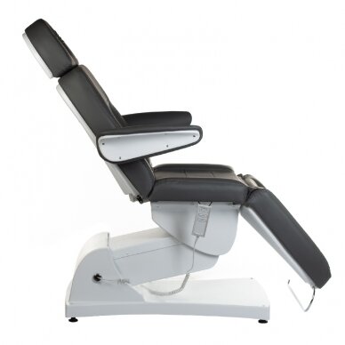 Профессиональная электрическая кресло-кровать для косметологов Bologna BG-228, 3 мотора, серого цвета 7