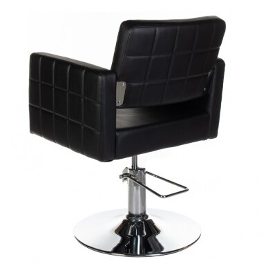 Профессиональный парикмахерский стул Ernesto BM-6302, черного цвета 3
