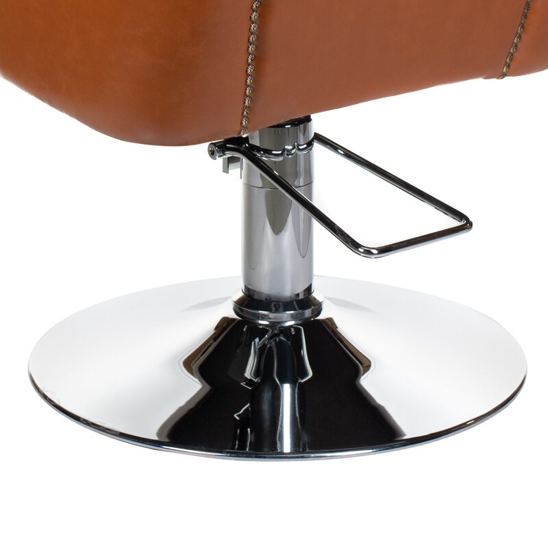 Professional hairdressing chair ALBERTO BH-8038, light brown color 4 Professional hairdressing chair ALBERTO BH-8038, light brown color 4