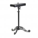 Professional stylized footrest, armrest for tattoo specialists RAMI INKOO, black color