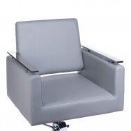 Professional hairdressing chair BH-6333, light grey color