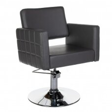 Профессиональный парикмахерский стул Ernesto BM-6302, серого цвета