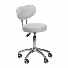 Professional master chair for beauticians and beauty salons BT-229, grey color