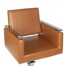 Professional hairdressing chair BH-6333, brown color