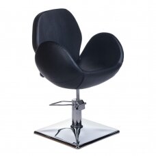 Профессиональное барберское кресло для парикмахерских и салонов красоты ALTO BH-6952, черного цвета