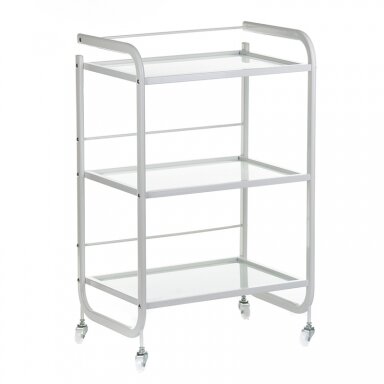 Professional treatment trolley for cosmetologists BD-6002, white color Professional treatment trolley for cosmetologists BD-6002, white color