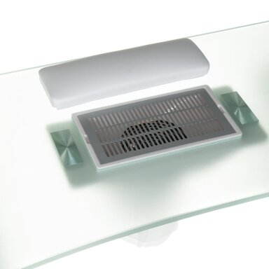 Professional manicure table with dust extractor BD-3425-1+P, white color Professional manicure table with dust extractor BD-3425-1+P, white color
