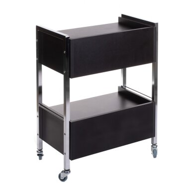 Professional cosmetology trolley BD-6004, black color Professional cosmetology trolley BD-6004, black color