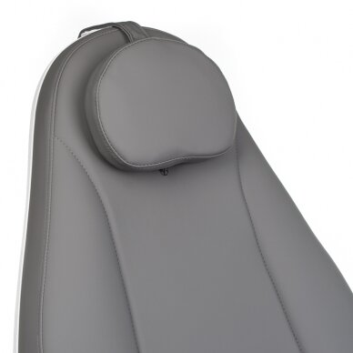 Profesionali elektrinė podologinė kėdė- lova-gultas pedikiūro procedūroms MAZARO BR-6672C (3 variklių), pilkos spalvos 2