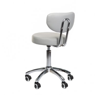 Профессиональное кресло для мастера и салонов красоты BT-229, серого цвета 3