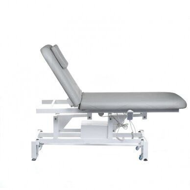 Profesionalus elektrinis masažo stalas BD-8230, pilkos spalvos 4