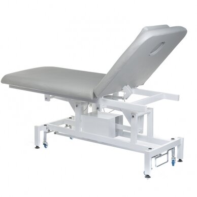 Profesionalus elektrinis masažo stalas BD-8230, pilkos spalvos 6