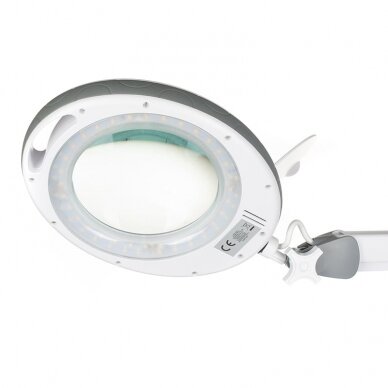 Профессиональная косметологическая лампа лупа BSL-05 LED 12W на подставке, белого цвета 2