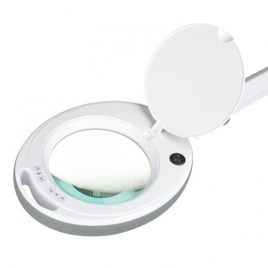 Profesionali kosmetologinė lempa lupa Sonobella BSL-05 LED 12W su stovu, baltos spalvos 3