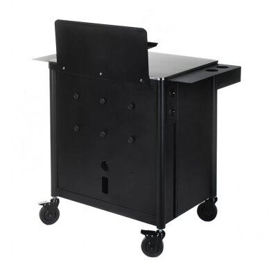 Professional trolley for tattoo and permanent make-up artists MATTI INKOO, black color 4