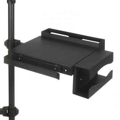 Professional mobile table for tattoo artists JANE INKOO, black color 2