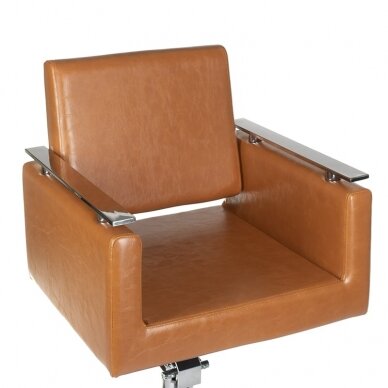 Профессиональное парикмахерское кресло BH-6333, коричневого цвета 1