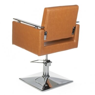 Профессиональное парикмахерское кресло BH-6333, коричневого цвета 2