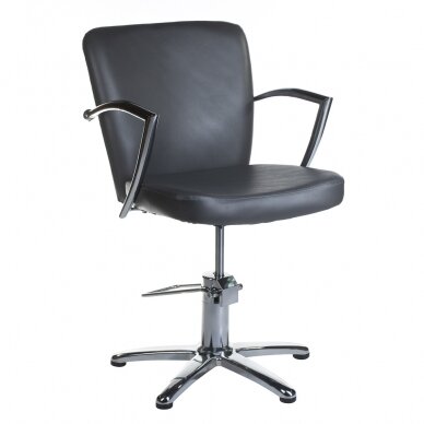 Профессиональное парикмахерское кресло LIVIO BH-8173, серого цвета