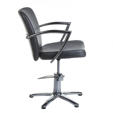Профессиональное парикмахерское кресло LIVIO BH-8173, серого цвета 2