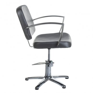 Professional hairdressing chair DARIO BH-8163, grey color 1