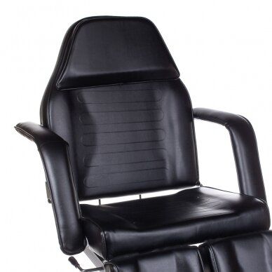 Professional hidraulic bed-chair for podological treatment for beauticians BD-8243, black color 1