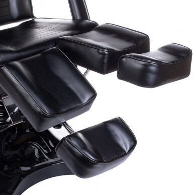 Profesionali hidraulinė pedikiūro kėdė-lova kosmetologams BD-8243, juodos spalvos 5