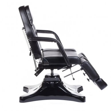 Professional hidraulic bed-chair for podological treatment for beauticians BD-8243, black color 7