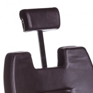 Профессиональное барберское кресло для парикмахерских и салонов красоты HEKTOR BH-3208, коричневого цвета 4