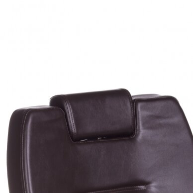 Профессиональное барберское кресло для парикмахерских и салонов красоты HEKTOR BH-3208, коричневого цвета 5