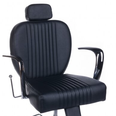 Профессиональное барберское кресло для парикмахерских и салонов красоты OLAF BH-3273, черного цвета 1