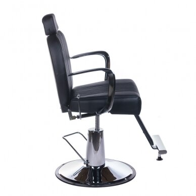 Профессиональное барберское кресло для парикмахерских и салонов красоты OLAF BH-3273, черного цвета 2