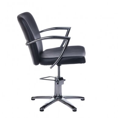 Профессиональное парикмахерское кресло LIVIO BH-8173, черного цвета 2