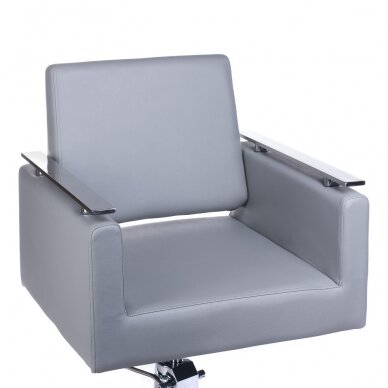 Профессиональное парикмахерское кресло BH-6333, светло серого цвета 1