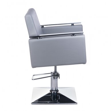 Профессиональное парикмахерское кресло BH-6333, светло серого цвета 2