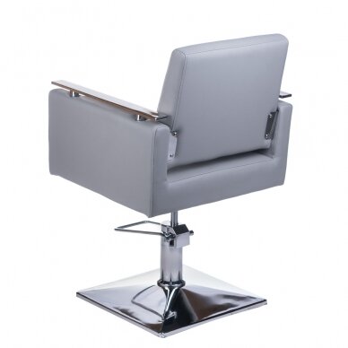 Профессиональное парикмахерское кресло BH-6333, светло серого цвета 3