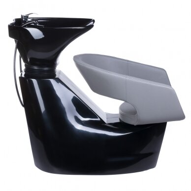 Professional sink for hairdressers and barber Paolo II BH-8031, light gray color 3