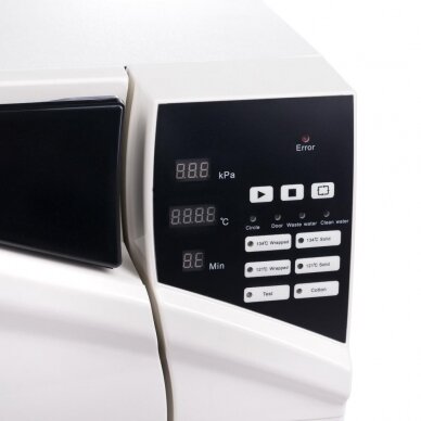 Professional medical autoclave with printer and LCD screen SteamIT LCD (medical class B) 12 Ltr 1