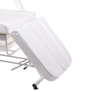 Profesionali mechaninė pedikiūro lova BW-263, baltos spalvos