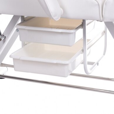 Professional mechanical pedicure bed -chair BW-263, white color 6