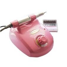 Elektrinė nagų freza manikiūro darbams SPRINT45 (10w), rožinės spalvos