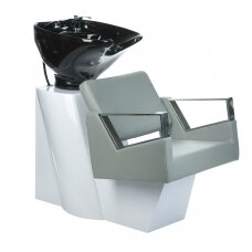 Professional hairdresser sink for beauty salons Arturo BR-3573,  light gray color