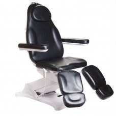 Professional electric podiatry chair for pedicure procedures MODENA PEDI BD-8294, 2 motors, black color