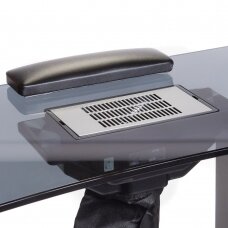 Profesionalus manikiūro stalas su dulkių ištraukėju BD-3425-1+P, juodos spalvos