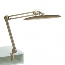 Professional LED lamp for cosmetologists attached to the surface BSL-01 LED 24W CLIP, gold color