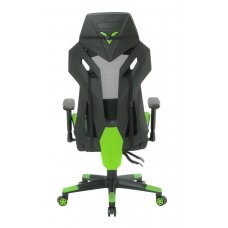 Офисное и компьютерное игровое кресло RACER CorpoComfort BX-5124, черно-зеленого цвета