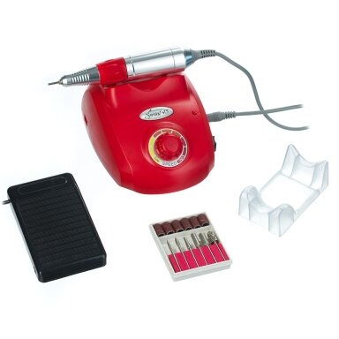 Electric nail cutter for manicure SPRINT45 (10w), red color Electric nail cutter for manicure SPRINT45 (10w), red color